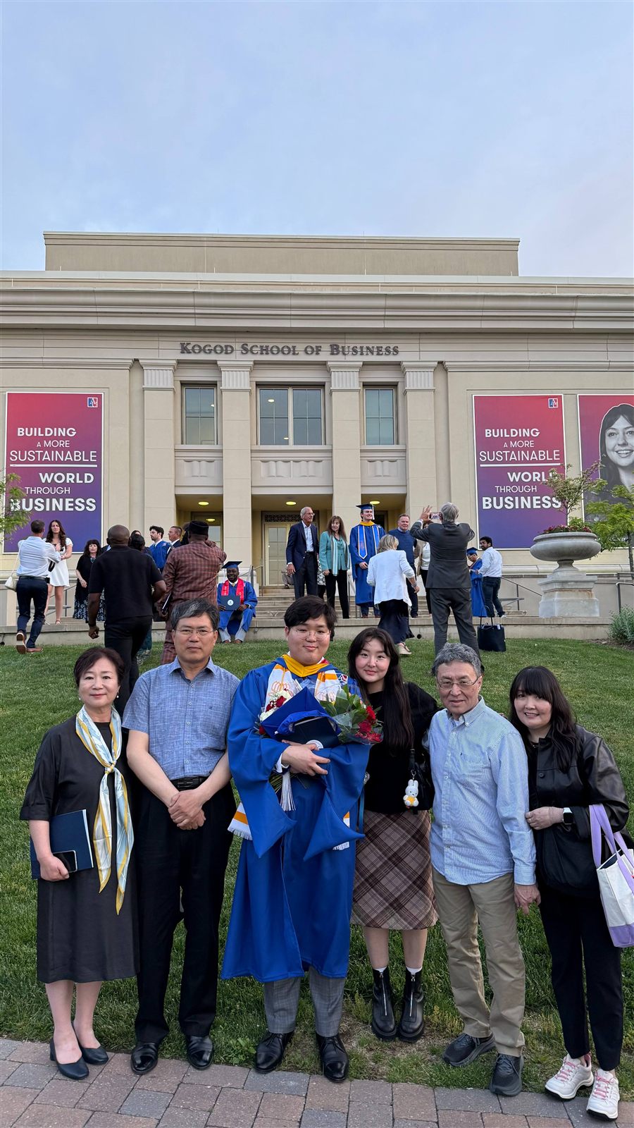 Outside the Kogod School of Business